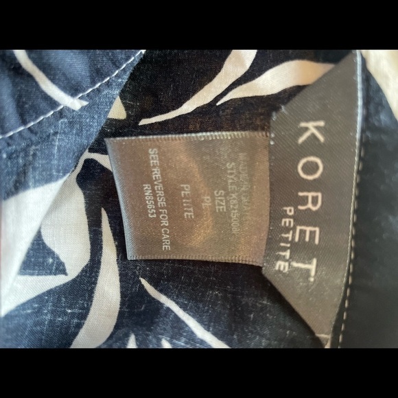 Koret Petite Blouse‎ - Picture 6 of 6